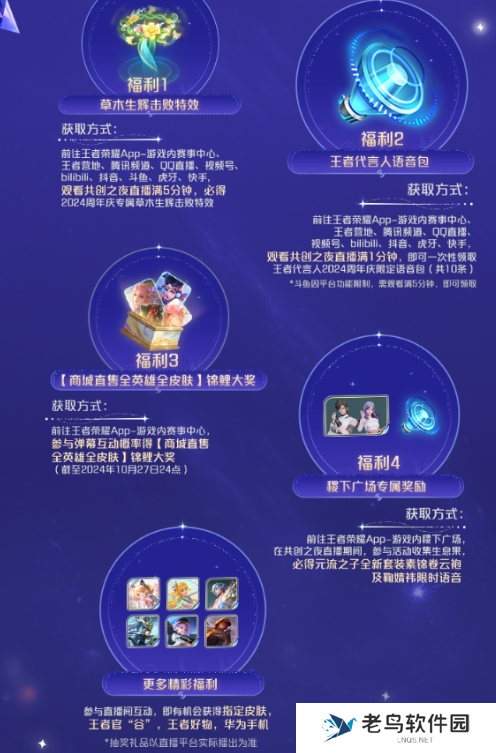 王者荣耀2024共创之夜福利一览图二
