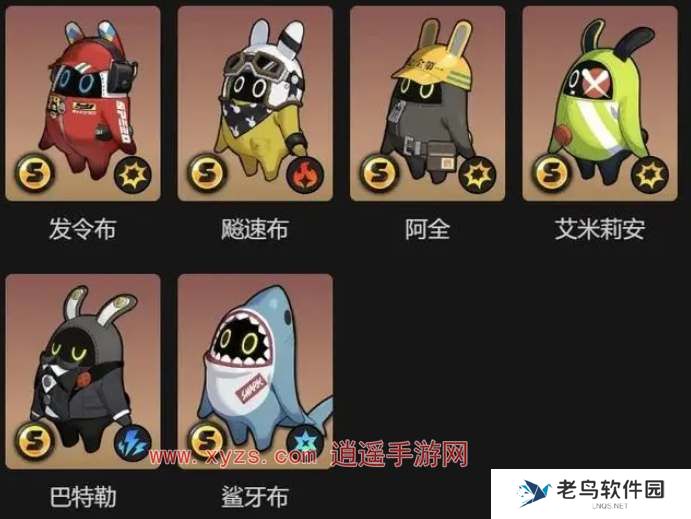 绝区零邦布图鉴大全