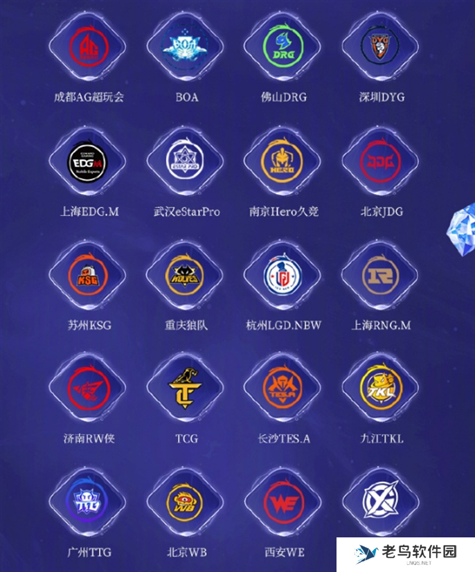 王者荣耀2024共创之夜阵容大全图八