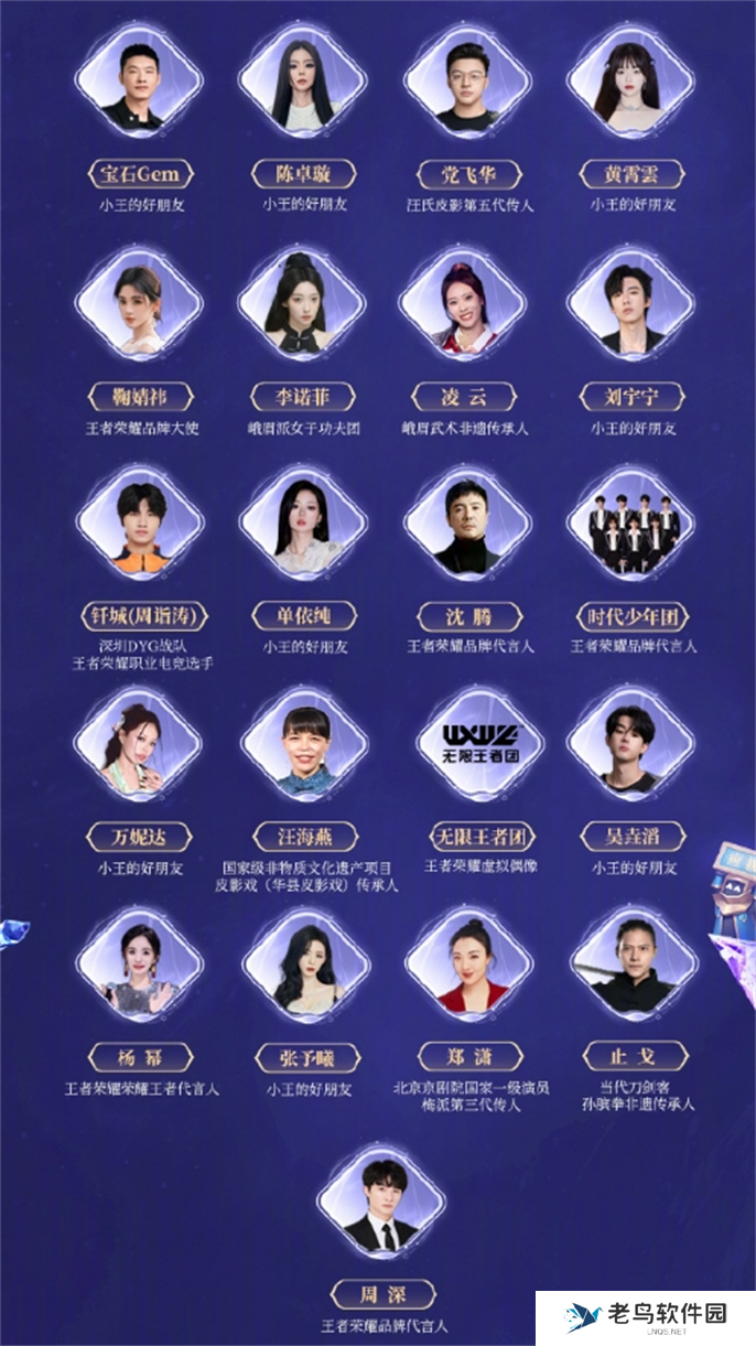 王者荣耀2024共创之夜阵容大全图五