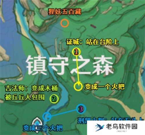《原神》手游 深林狸囃子寻找小狸子位置