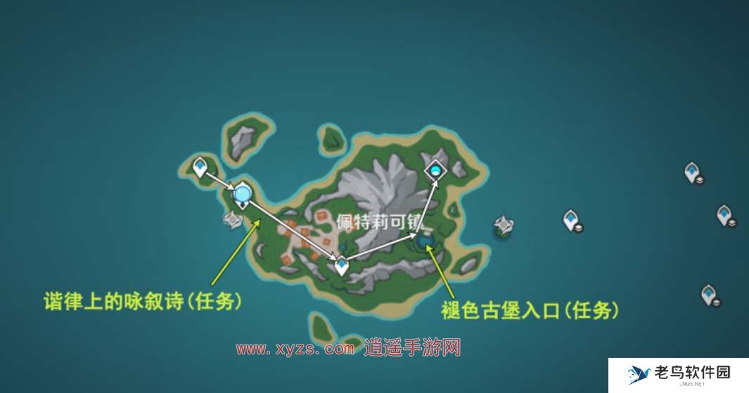 原神4.6枫丹旧日之海锚点位置一览