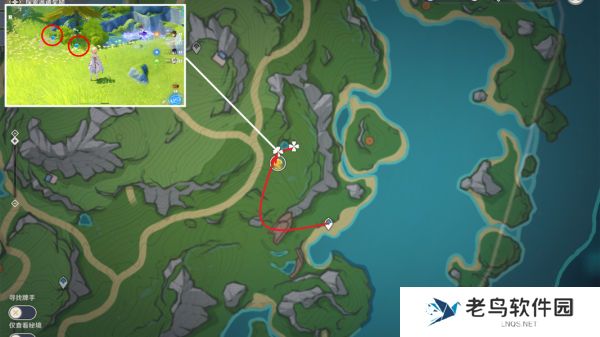 1701270302848547.jpg 《原神》手游 湖光铃兰采集位置