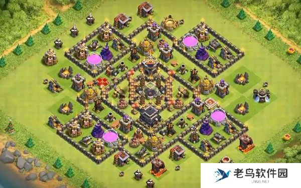 部落冲突9本最强布阵 部落冲突9本最强布阵