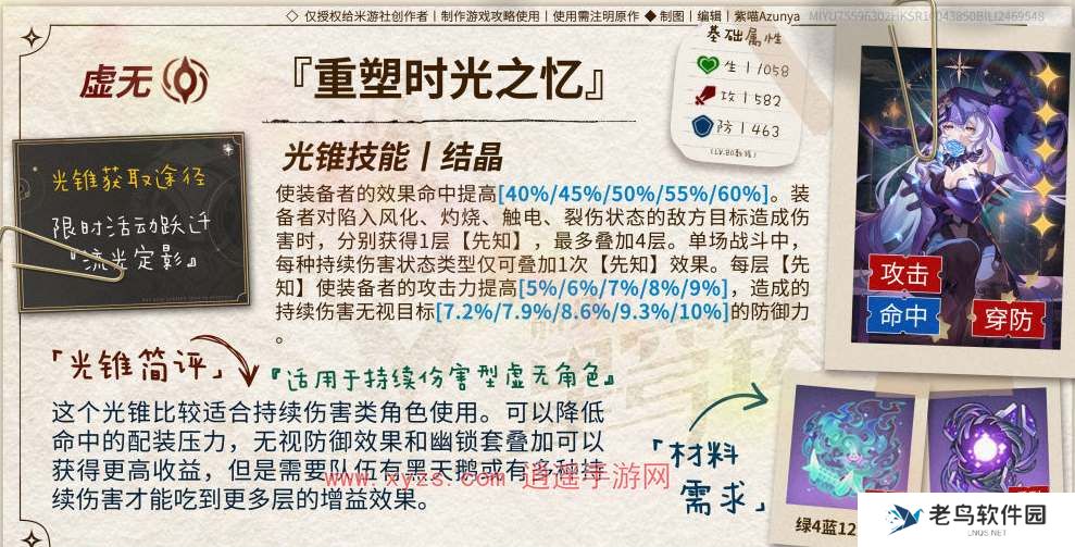 崩坏星穹铁道黑天鹅光锥选择建议