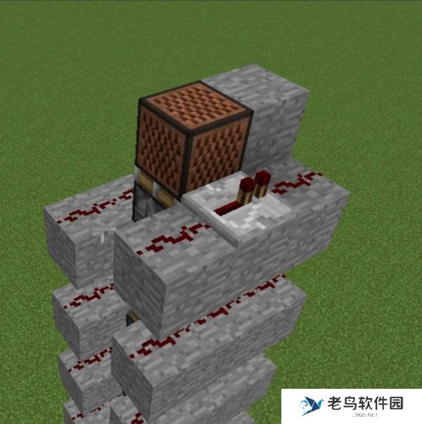 1660291174309659.jpg 《我的世界》手游 做电梯方法