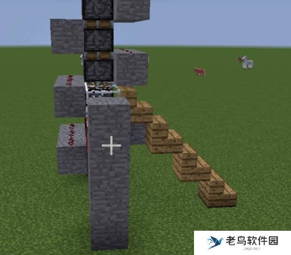 1660291182442853.jpg 《我的世界》手游 做电梯方法