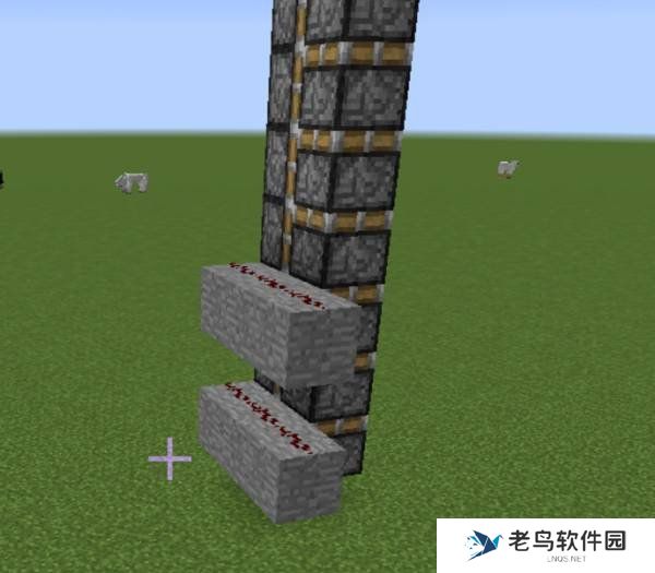 1660291154874431.jpg 《我的世界》手游 做电梯方法