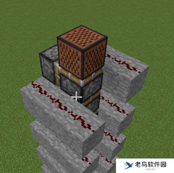 1660291170719937.jpg 《我的世界》手游 做电梯方法