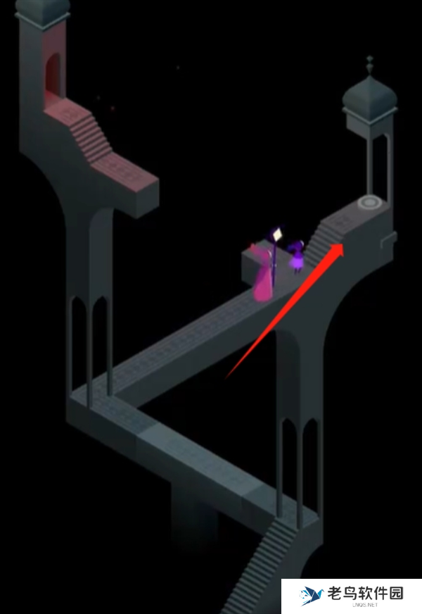 纪念碑谷3第5章通关攻略图十二 纪念碑谷3第5章通关攻略图十二