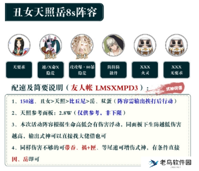 阴阳师夏目最强爬塔阵容搭配攻略图四