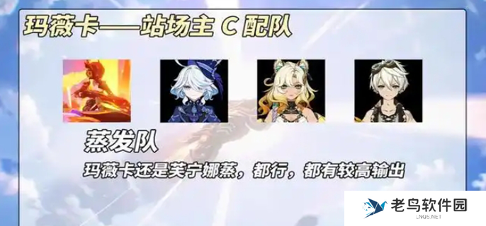 原神玛薇卡阵容推荐-玛薇卡最强阵容介绍