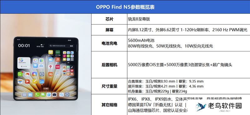 打破折叠屏不可能三角！OPPO Find N5评测：年度真香折叠旗舰
