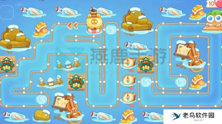 保卫萝卜4暖暖汤泉第1关图文攻略