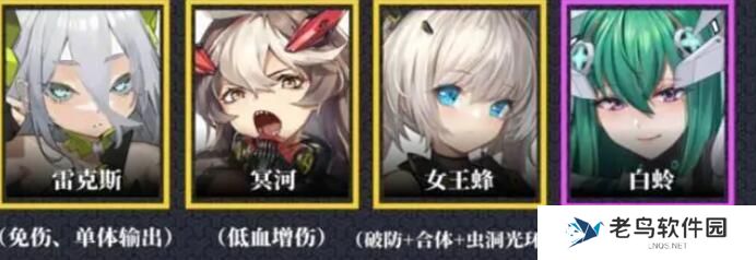 交错战线角色强度节奏榜一览