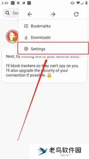 duckduckgo怎么设置中文