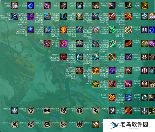云顶之弈s9.5辅助装备合成表