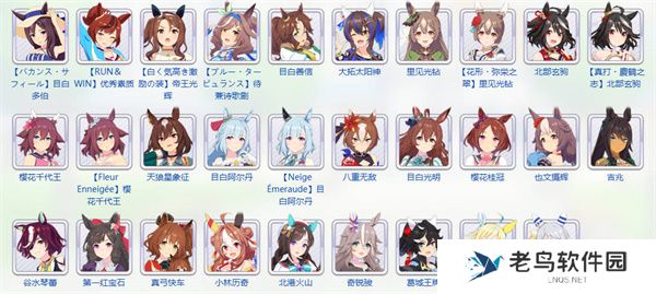 闪耀优俊少女角色图鉴一览 赛马娘角色图鉴汇总