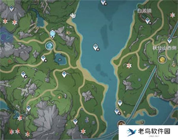 原神泡泡桔采集路线一览