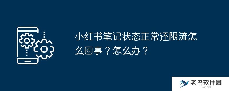 小红书笔记状态正常还限流怎么回事？怎么办？