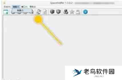 spacesniffer怎么扫描后闪烁窗口？-spacesniffer扫描后闪烁窗口的方法
