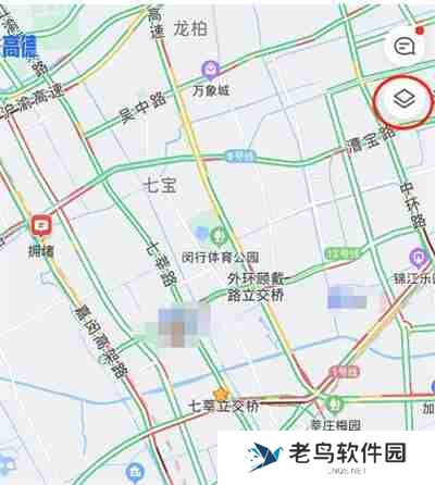 高德地图色弱配色如何开启