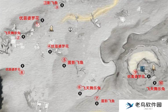 燕云十六声河西蹊跷全收集位置图图三