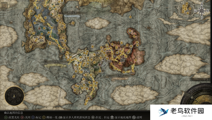 艾尔登法环地图全貌图高清图三