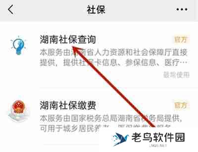 微信怎么查询参保信息