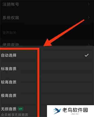 汽水音乐怎么更改在线听歌的音质
